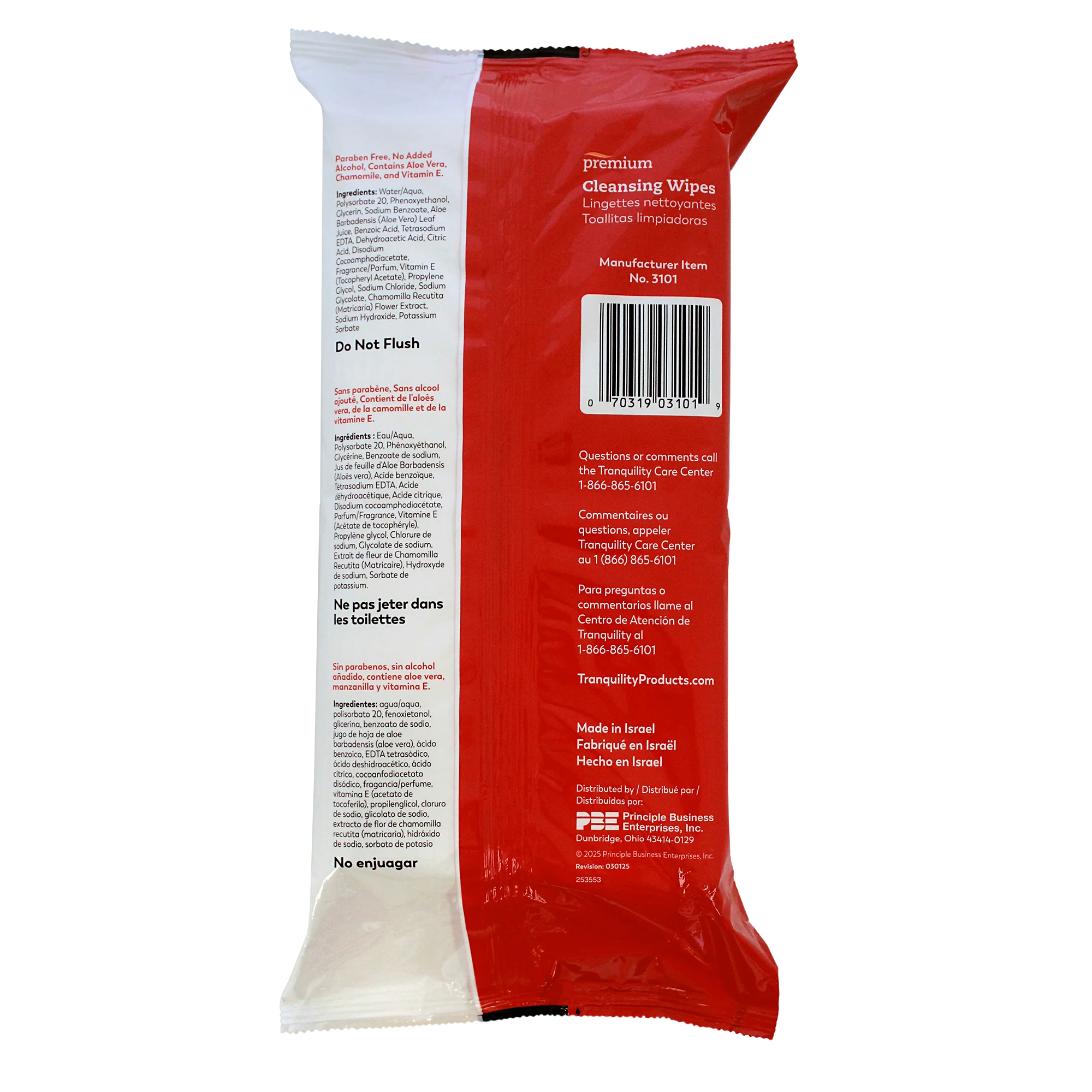 Tranquility Cleansing Wipes - Image 3