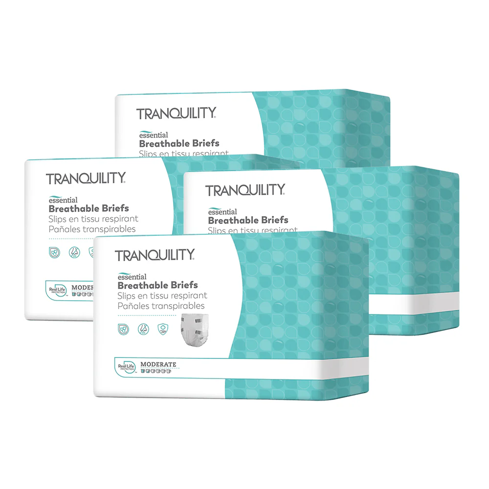 Tranquility Essential® Breathable Briefs - Moderate - Image 3