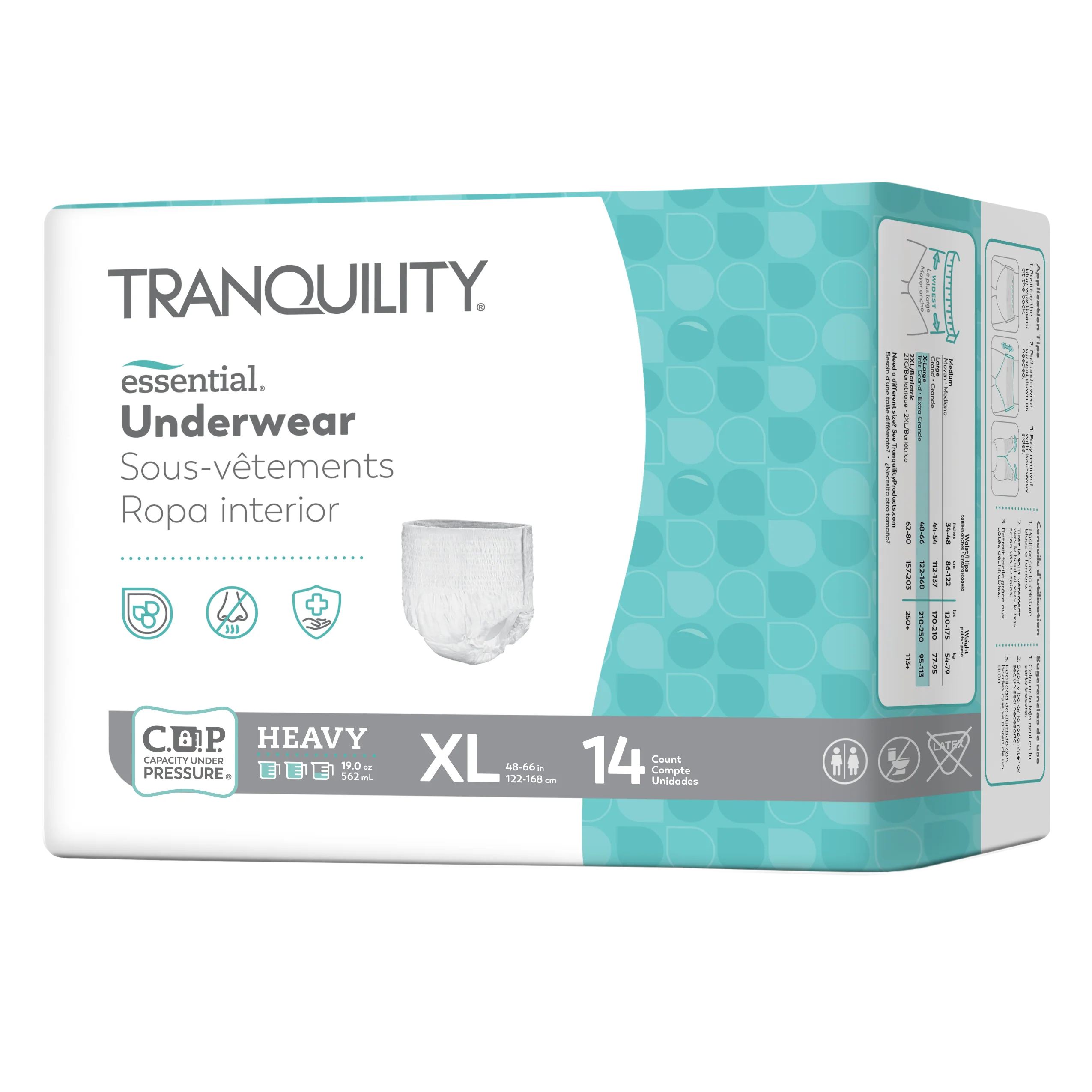 Tranquility Essential® Breathable Briefs - Heavy - Image 2