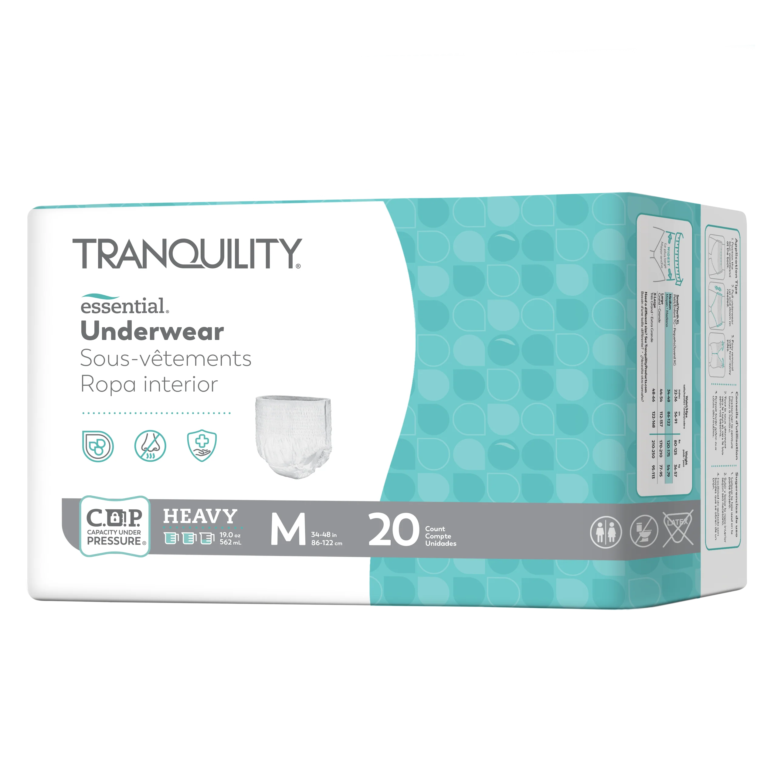Tranquility Essential® Breathable Briefs - Heavy - Image 3