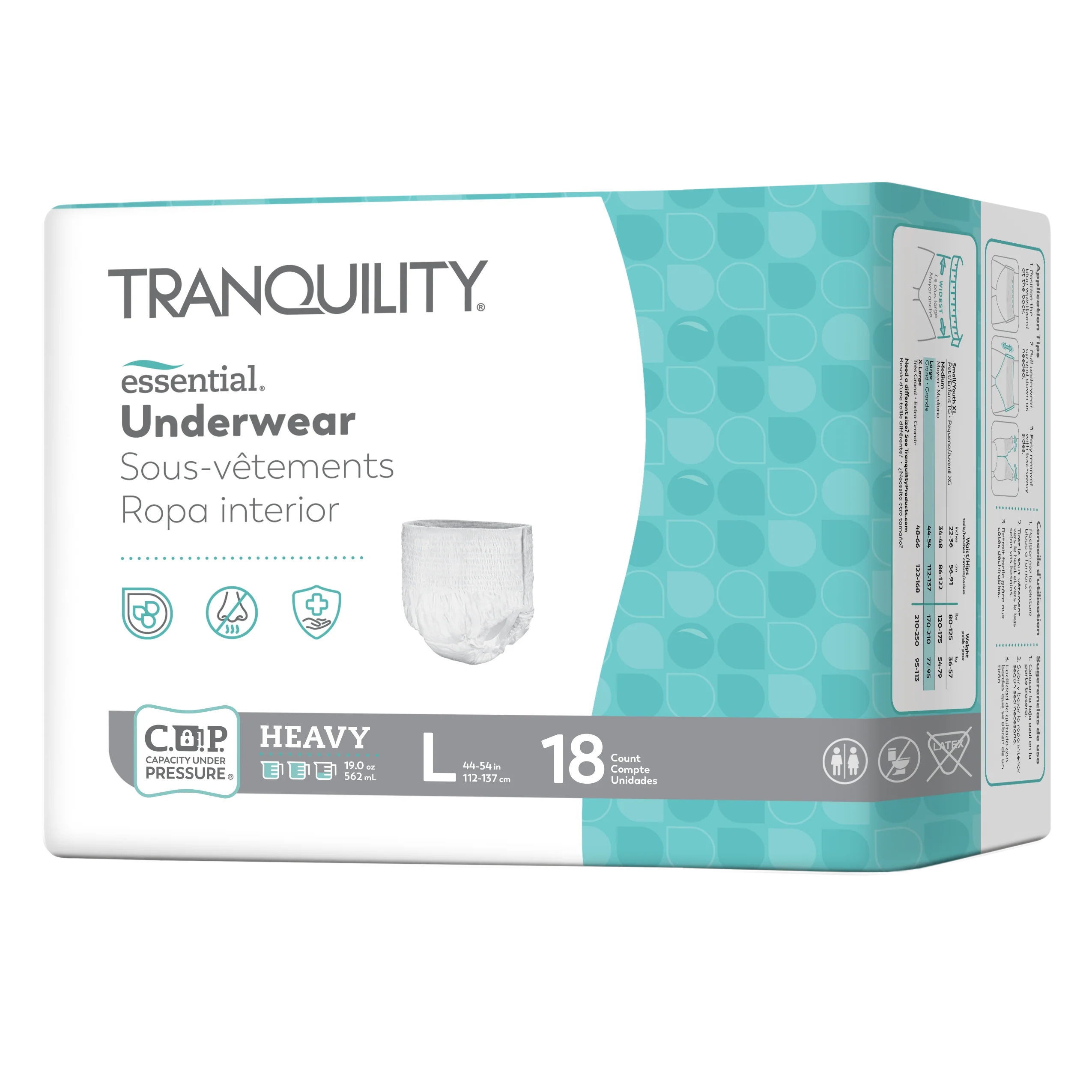 Tranquility Essential® Breathable Briefs - Heavy - Image 4
