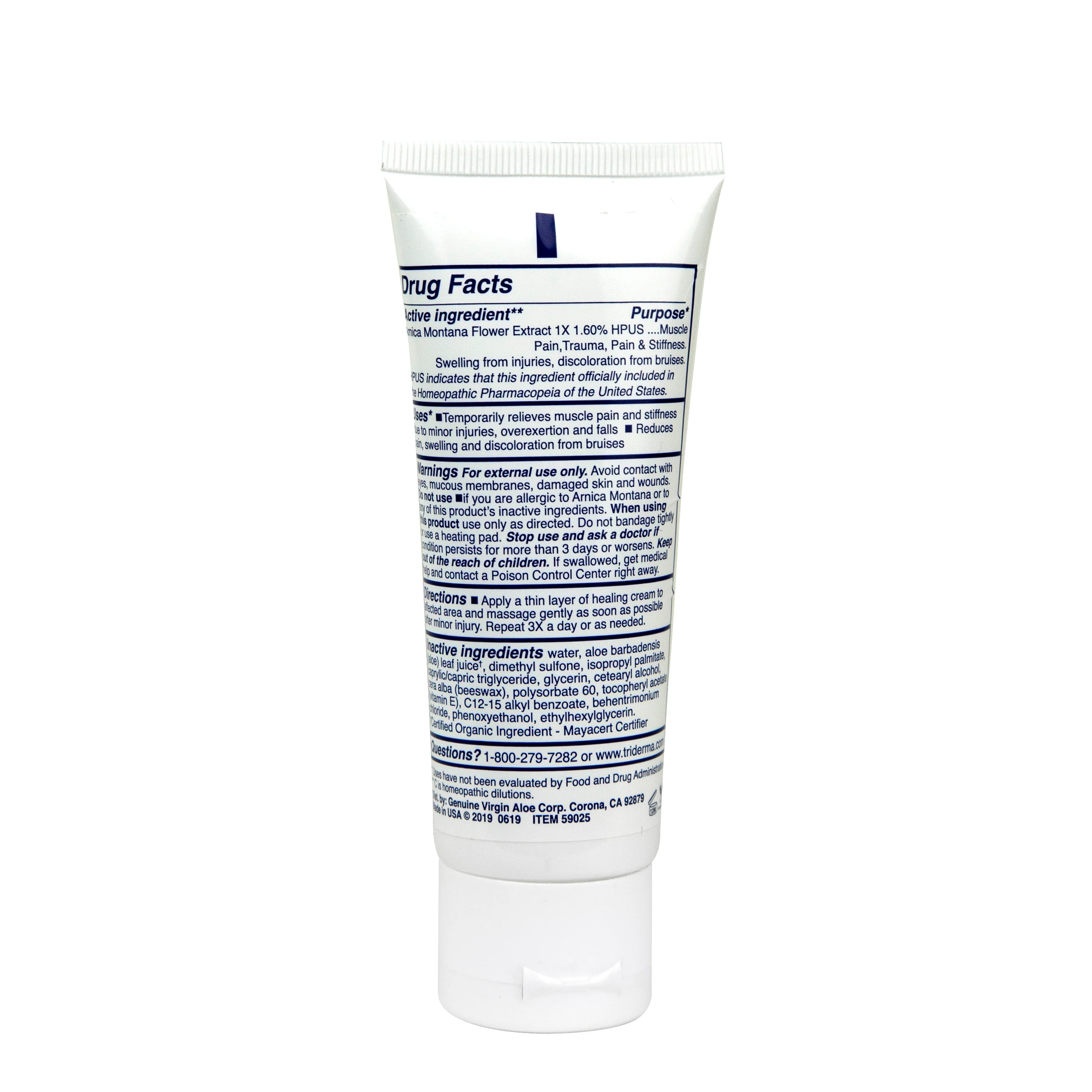TriDerma Everyday Bruise Relief Cream, for Bruises, Itching and Redness - Image 3