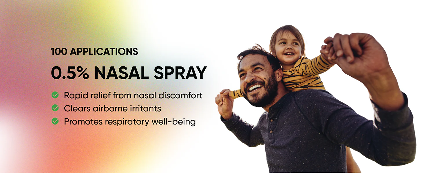 Viraldine .5% Povidone-Iodine Nasal Spray for Daily Congestion Relief, 100 Sprays, 30ml - Image 6